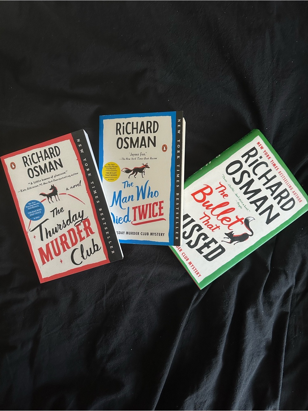 Richard Osman Book Set - The Thursday Murder Club